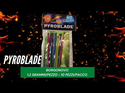 Pyroblade 10 Pz Borgonovo