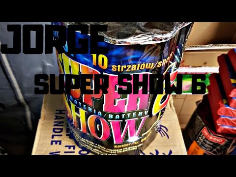 Batteria SUPER SHOW 6 JW91 10 colpi 30mm Jorge