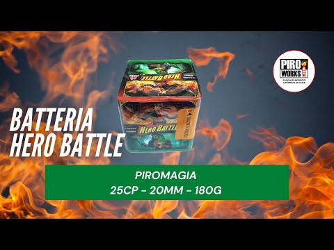 Batteria Hero Battle 25 colpi