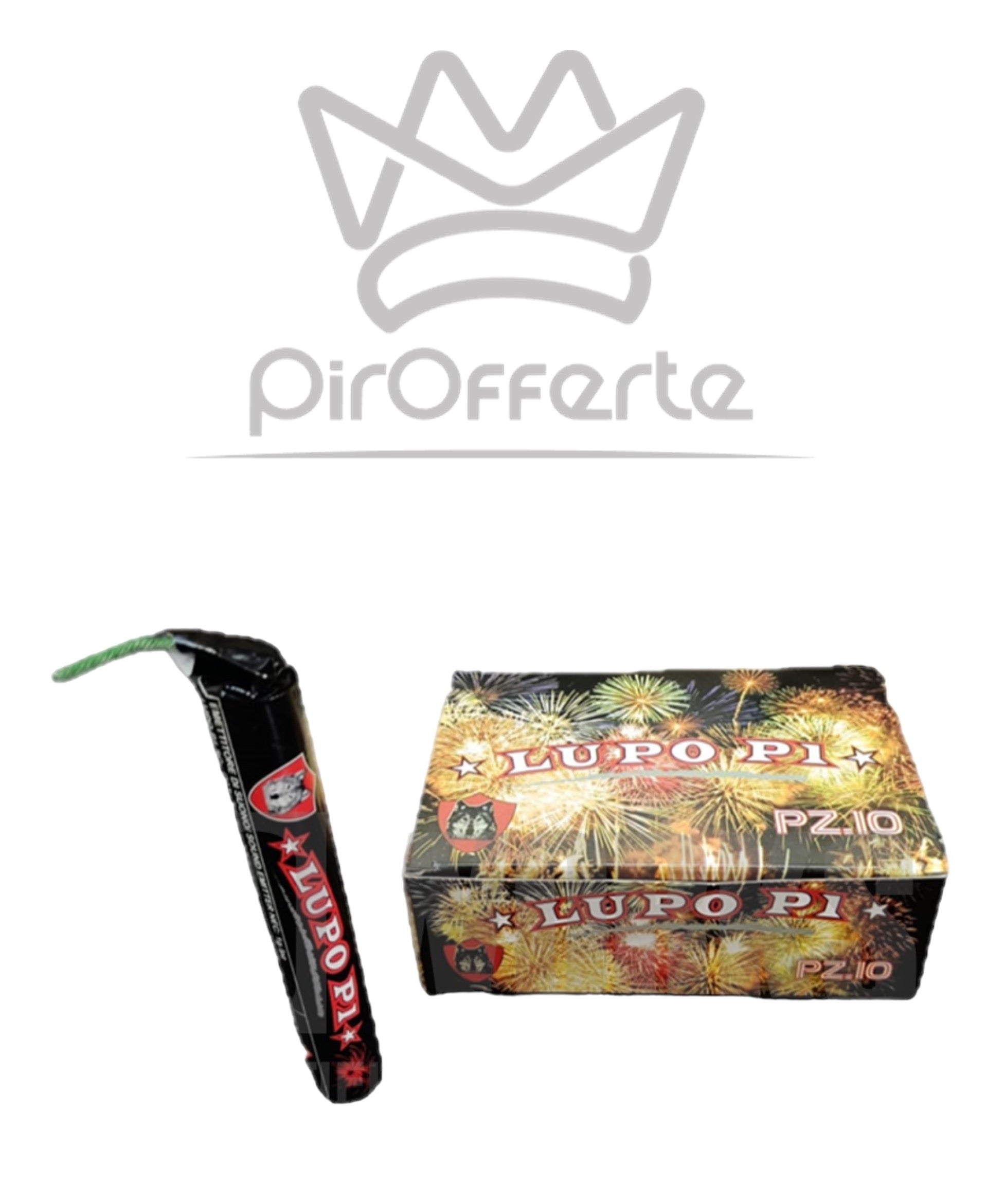 Petardo LUPO P1 da 10 Pz – PirOfferte | Ingrosso Fireworks